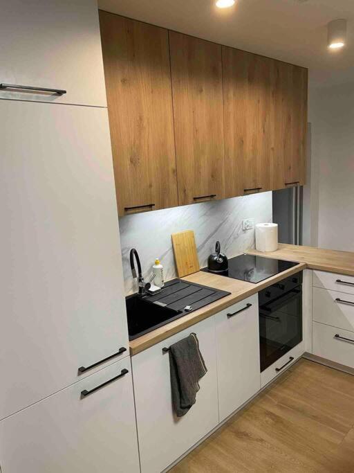 Lucky Seven Cosy 1-Bedroom Apartment, Free Parking Krakow Exterior photo